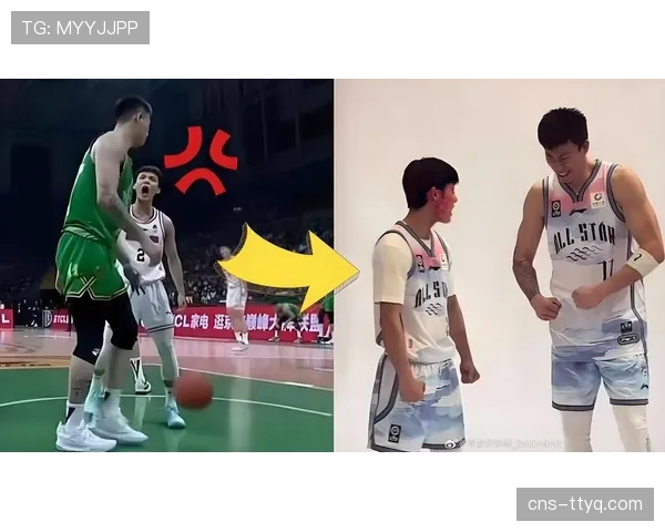 现场镜头捕捉到姚明观战辽粤大战,神情专注